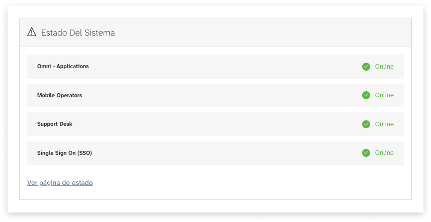 screenshot of modica's omni account main side-menu